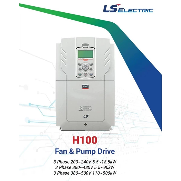 Inverter LS Speed Controller LS LV0015 G100-4EONN 1.5KW 2HP 3PHASE